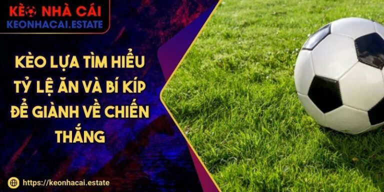 Kèo Lựa Tìm Hiểu Tỷ Lệ Ăn Và Bí Kíp Để Giành Về Chiến Thắng