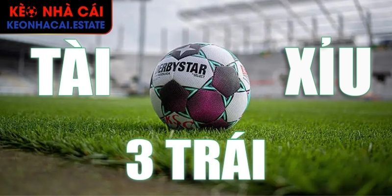 Tài Xỉu 3 Trái – Kinh Nghiệm Chinh Phục Tiền Thưởng KEONHACAI 1 Cụ thể cách đọc kèo tài xỉu 3 trái
